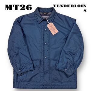 ★年末セール中！ TENDERLOIN テンダーロイン NYLON COVERALL JKT JACKET ナイロン カバーオール ブランケット ジャケット ネイビー 紺青 S