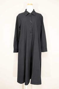 ★人気完売品未使用2022★マーガレットハウエル/WASHED WOOLワンピース：2/濃灰xw177