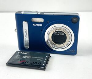 【SM1470】CASIO カシオ EXILIM EX-Z4A デジタルカメラ 3× OPTICAL ZOOM 5.8㎜-17.4㎜ smc PENTAX ZOOM LENS レンズ