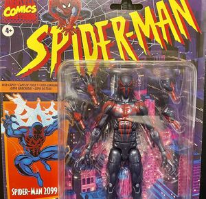 新品 マーベルレジェンド スパイダーマン2099 レトロ コミック MARVEL LEGENDS SPIDERMAN 2099 マーベル ハズブロ スパイダーマン 可動