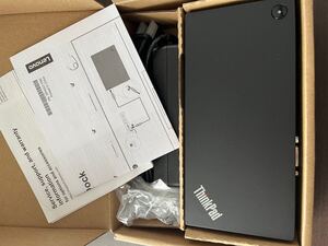 数回使用/ThinkPad USB-C ドック (40A9)/非喫煙ストック品