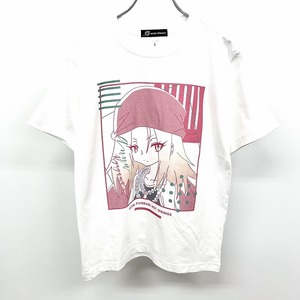 アルマビアンカ 【新品】arma bianca Tシャツ TVアニメ SHAMAN KING シャーマンキング 恐山アンナ lette-graph 半袖 綿100% S 白 メンズ