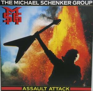 中古LP「ASSAULT ATTACK　黙示録」THE MICHAEL SCHENKER GROUP/マイケルシェンカーグループ