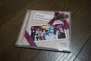 ★CD DGMA10004 MOER feat.HATSUNE MIKU 2nd anniversary 初音ミク (クリポス)