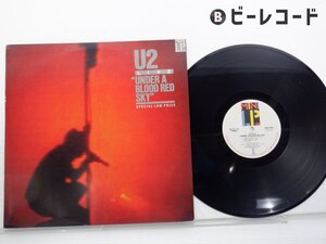 U2「Live Under A Blood Red Sky」LP（12インチ）/Island Records(90127-1-B)/洋楽ロック