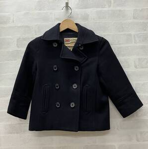 ★【Traditional Weather wear】Pコート　SCOTLANDネイビー130cmw.