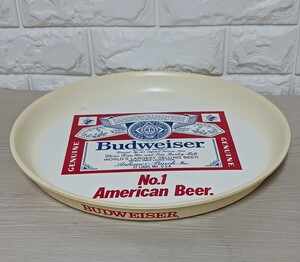 非売品　バドワイザー　プラスチック　トレイ　お盆　Budweiser　おしゃれ　アメリカン　インテリア　(D)