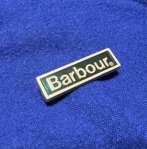 【デッドストック】Barbour バブアー ビンテージエナメルピンバッジ①