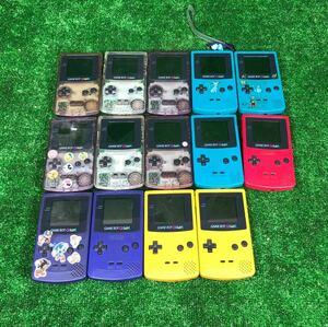 229 Nintendo 任天堂 ゲームボーイカラー GAMEBOY color GBC 本体 まとめて