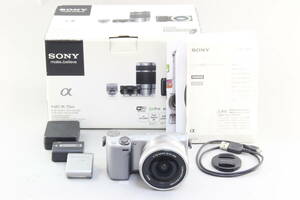 B (並品) SONY ソニー NEX-5R シルバー PZ 16-50mm レンズキット 初期不良返品無料 領収書発行可能