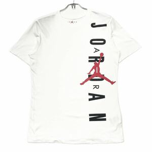 良品 NIKE/ナイキ AIR JORDAN ロゴTシャツ メンズM ホワイト ジャンプマンロゴ