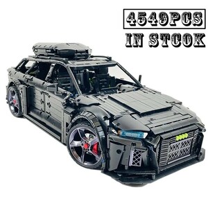 ☆最安値☆ レゴ 互換 特大 テクニック アウディ RS6 アヴァント 自動車 4549ピース