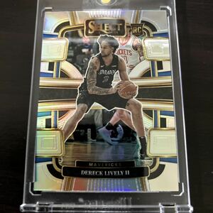 Dereck Lively II RC 2023-24 Panini Select Concourse Silver Prizm ルーキー デレック・ライブリー 