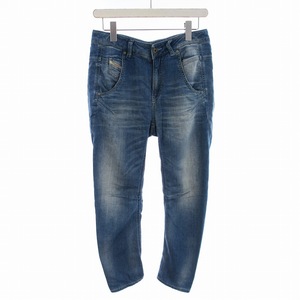 ディーゼル DIESEL Fayza ジョグジーンズ USED加工 デニムパンツ ジッパーフライ 23 XS 青 ブルー /RK レディース