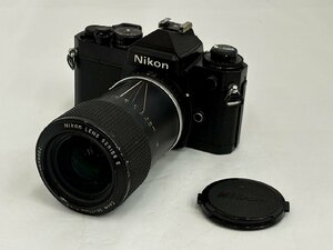 ●【Nikon フィルムカメラ ニコン FE シンプルニコン ブラック ヴィンテージ レンズ SERIES E 36-72mm F3.5 セット】SF-13150