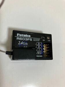 中古　FUTABA 受信機 R603FS 2.4GHz FASST-C1 4PK 3PM 3GR 3PK（PK-FSM2.4Gモジュール）