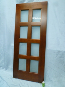 (54-2) 【未使用品】 天然木製　カスタムドア　扉　ドア　兼用　W760 L1815 在庫２点
