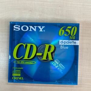 ◎日本製 SONY CD-R 650MB CDQ74EL 日本製 未開封　(k01)