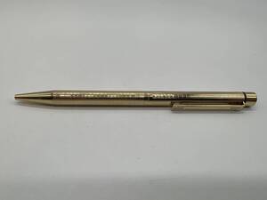 SHEAFFER シェーファー ボールペン ゴールドプレート 現状インクなし【7489】