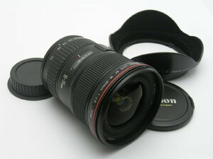 ★ハローカメラ★2963 CANON EF LENS 16-35mm F2.8 L ULTRASONIC フード付 動作品 現状 キヤノン 1円スタート 即決有り