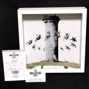 ※早い者勝ち バンクシー THE WALLED OFF HOTEL BOX SET 2018 販売証明有り 完売品 限定品 Banksy ホテル ボックス dismaland レシート