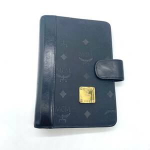 MCM Visetos Notebook Black / エムシーエム ヴィセトス柄 手帳