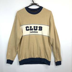 80s 70s クラブ アディダス CLUB ADIDAS 長袖Tシャツ Oサイズ 177cm ACB-231