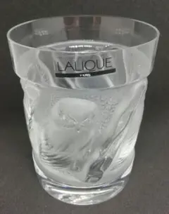 LALIQUE『 ユロットオールドファッションタンブラー（フクロウ）』