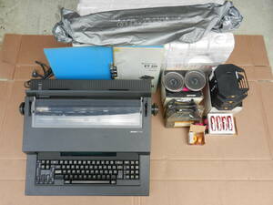 レトロ オリベッティ 電子タイプライター ET221 中古 ジャンク 希少? OLIVETTI TYPEWRITER デイジーホイール ひまわり 