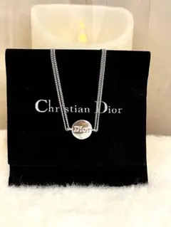 美品・保証書付き　Dior ロゴブレスレット　シルバー