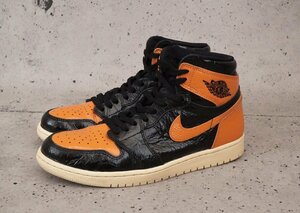 28.5cm NIKE ナイキ AIR JORDAN 1 RETRO HIGH OG SHATTERED BACKBOARD 3.0 555088-028 エアジョーダン1 シャッタード バックボード US10.5