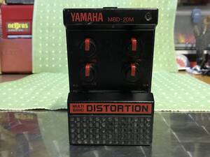 当時物！YAMAHA ヤマハ「ＭＢＤ－２０Ｍ」MULTI BAND DISTORTION マルチバンド ディストーション（中古）ギターアクセサリーエフェクター