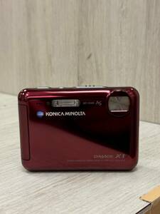 ジャンク品　コニカミノルタ Konica Minolta DiMAGE X1 レッド コンパクトデジタルカメラ