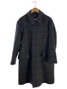 PENDLETON◆ステンカラーコート/M/ウール/GRY/チェック/9575-8207