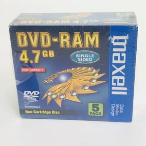 ★送料無料★匿名配送★　maxell DVD-RAMディスク DRM47.1P5S