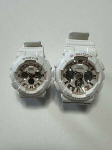 カシオ CASIO G-SHOCK BABY-G 2つで設定- G B .