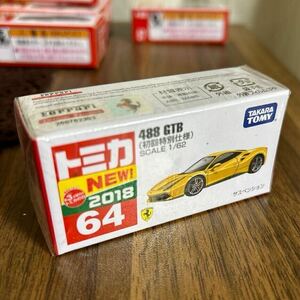 トミカ 未開封 フェラーリ 488 GTB（初回特別仕様）