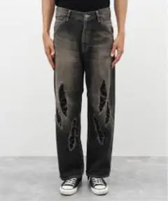 ENCOMING SLASH DENIM TROUSERS