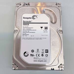 「正常」判定 3.5インチ HDD 2TB Seagate ST2000DM001-9YN164 24202時間 ジャンク扱い B1118