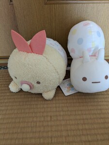 すみっコぐらし　すみっコベビー　ねそべりBIGぬいぐるみ　えびふらいのしっぽ　にせつむり