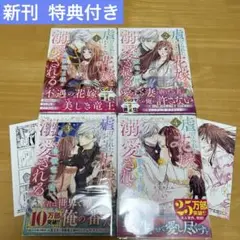 新刊  虐げられた花嫁は冷徹竜王様に溺愛される 1〜4巻  アニメイト特典付き