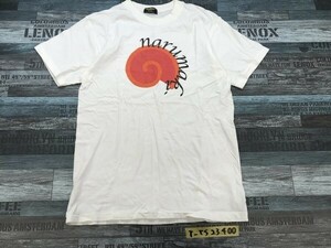 OSHKOSH オシュコシュ メンズ ビッグプリント 半袖Tシャツ 白