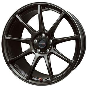 [代引き不可] 新品 18インチ CROSS SPEED HYPER EDITION RS9 7.5J+38 225/40R18 レクサス IS 4本 軽量 鋳造 [クロススピード]