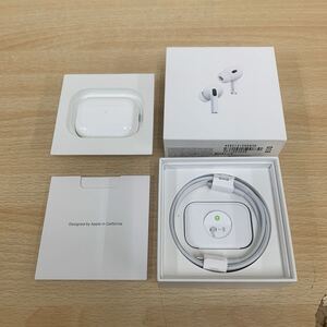 中古品 ワイヤレスイヤホン Apple AirPods Pro 第2世代 MQD83J/A MagSafe充電ケース Lightning イヤフォン