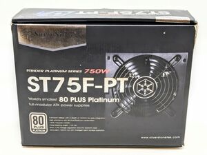 SilverStone 750W 80PLUS PLATINUM ATX電源 SST-ST75F-PT ジャンク　(J328)