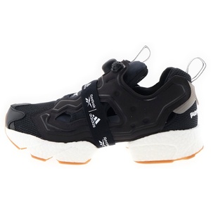 リーボック × アディダス INSTAPUMP FURY BOOST OG BLACK インスタポンプフューリー ローカットスニーカー ブラック US10/28cm FU9239