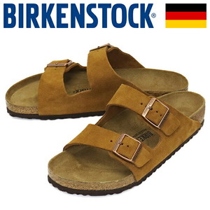 BIRKENSTOCK (ビルケンシュトック) 1027082 ARIZONA アリゾナ スエードレザーサンダル MINK レギュラー幅 BI335 43-約28.0cm