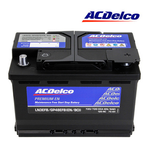 【ACDELCO 正規品】バッテリー LN3EFB メンテナンスフリー アイドリングストップ対応 ボルボ 09-17y XC60 DB/DD