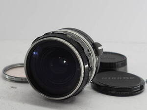 ★特上品★ ニコン NIKON NIKKOR-H Auto 2.8cm 28ｍｍ Ｆ3.5 Nippon Kougaku ★前後キャップ フィルター付き ＃A1595