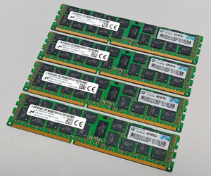 1866MHz 16GB 4枚組 合計 64GB MacPro用メモリー 2013 モデル用 240pin DDR3 14900R RDIMM 2009 2010 2012 Z620 Z820 動作確認済 #0121C